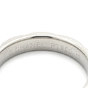 シャネル CHANEL マトラッセ プラチナシルバー Pt950 ダイヤモンド #48 リング 指輪 プラチナム 10P 10石 10粒 フルダイヤ キルティング ミディアムモデル 8号