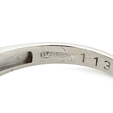 ノンブランド NON BRAND ルビー ダイヤリング プラチナシルバー Pt900 ルビー ダイヤモンド リング 指輪 レッド 赤 12号