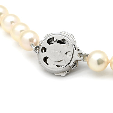 ノンブランド NON BRAND アコヤパール ネックレス パールホワイト パール シルバー ネックレス ホワイト 真珠 パール