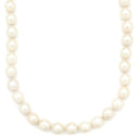 ノンブランド NON BRAND パール ペンダント パールホワイト パール シルバー ネックレス 真珠 シルバー ラウンドシェイプ フォーマル 一連 ワンタッチ 花カン あこやパール