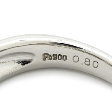 ノンブランド NON BRAND ガーネット 0.80ct ダイヤリング プラチナシルバー Pt900 ガーネット ダイヤモンド リング 指輪 緑 グリーン プラチナ900 グリーングロシュラーガーネット 15号