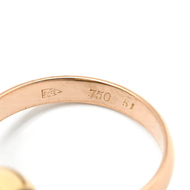 カルティエ Cartier トリニティ ホワイトゴールド×イエローゴールド×ピンクゴールド K18WG K18YG K18PG #51（JP11） リング 指輪 K18YG K18PG K18WG Au750 18K 18金 3重 3連 3カラー 11号