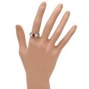 ノンブランド NON BRAND ルビー ダイヤリング プラチナシルバー Pt900 ルビー ダイヤモンド リング 指輪 レッド 赤 12.5号