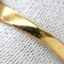 ノンブランド NON BRAND ブルーサファイア ダイヤリング イエローゴールド K18YG サファイア ダイヤモンド リング 指輪 青 18K 750 YG 11号