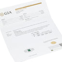 ノンブランド NON BRAND エメラルド ダイヤ プラチナシルバー×グリーン Pt900 エメラルド ダイヤモンド リング 指輪 グリーン 緑 カクテルリング パヴェダイヤ 10.5号