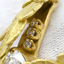 湧永ユキオ YUKIO WAKINAGA ダイヤリング イエローゴールド K18YG ダイヤモンド リング 指輪 羽根 翼 750AU 18金 15号