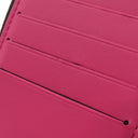 ルイヴィトン LOUIS VUITTON ポルトフォイユカプシーヌ コンパクト M62157 ノワール×ホットピンク トリヨンレザー 三つ折り財布 ゴールド金具 黒 ピンク ブラック金具