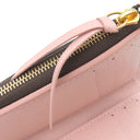 ルイヴィトン LOUIS VUITTON ポルトフォイユ ヴィクトリーヌ M62360 ローズバレリーヌ モノグラムキャンバス 三つ折り財布 ゴールド金具 コンパクト 茶 バイカラー イニシャル刻印あり