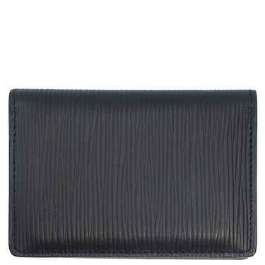 ルイヴィトン LOUIS VUITTON オーガナイザー ドゥ ポッシュ M60642 ノワール エピレザー カードケース 黒 カード入れ