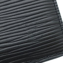 ルイヴィトン LOUIS VUITTON オーガナイザー ドゥ ポッシュ M60642 ノワール エピレザー カードケース 黒 カード入れ