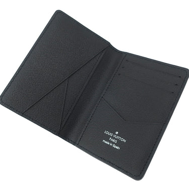 ルイヴィトン LOUIS VUITTON オーガナイザー ドゥ ポッシュ M60642 ノワール エピレザー カードケース 黒 カード入れ