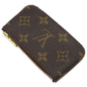 ルイヴィトン LOUIS VUITTON ポシェット クレ M82615 モノグラム モノグラムキャンバス コインケース ゴールド金具 茶 キーチェーン付き