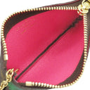 ルイヴィトン LOUIS VUITTON ポシェット クレ M82615 モノグラム モノグラムキャンバス コインケース ゴールド金具 茶 キーチェーン付き