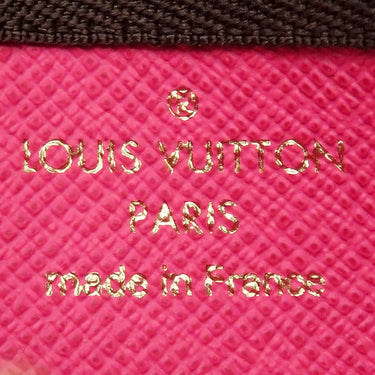 ルイヴィトン LOUIS VUITTON ポシェット クレ M82615 モノグラム モノグラムキャンバス コインケース ゴールド金具 茶 キーチェーン付き