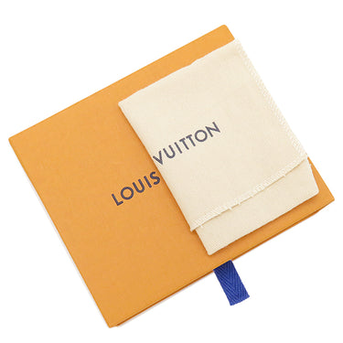 ルイヴィトン LOUIS VUITTON カードキーケース ポシェット クレ N62658 ダミエエベヌ ダミエキャンバス コインケース ゴールド金具 茶 キーチェーン付き