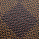 ルイヴィトン LOUIS VUITTON カードキーケース ポシェット クレ N62658 ダミエエベヌ ダミエキャンバス コインケース ゴールド金具 茶 キーチェーン付き