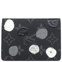 ルイヴィトン LOUIS VUITTON LV×YK オーガナイザー ドゥポッシュ M81928 ブラック×グレー モノグラムエクリプス カードケース 草間彌生 黒 二つ折り 水玉