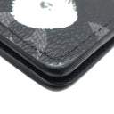 ルイヴィトン LOUIS VUITTON LV×YK オーガナイザー ドゥポッシュ M81928 ブラック×グレー モノグラムエクリプス カードケース 草間彌生 黒 二つ折り 水玉