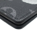 ルイヴィトン LOUIS VUITTON LV×YK オーガナイザー ドゥポッシュ M81928 ブラック×グレー モノグラムエクリプス カードケース 草間彌生 黒 二つ折り 水玉