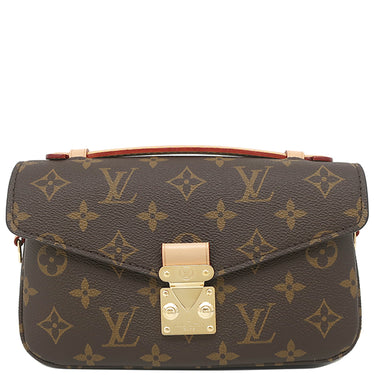 ルイヴィトン LOUIS VUITTON ポシェット メティス EW M46279 モノグラム モノグラムキャンバス 2WAYバッグ ゴールド金具 茶 ショルダー ハンドバッグ