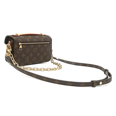 ルイヴィトン LOUIS VUITTON ポシェット メティス EW M46279 モノグラム モノグラムキャンバス 2WAYバッグ ゴールド金具 茶 ショルダー ハンドバッグ
