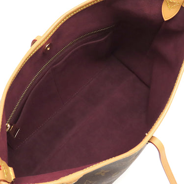 ルイヴィトン LOUIS VUITTON キャリーオール NM PM M46203 モノグラム モノグラムキャンバス ショルダーバッグ ゴールド金具 茶