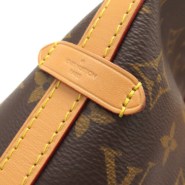 ルイヴィトン LOUIS VUITTON キャリーオール NM PM M46203 モノグラム モノグラムキャンバス ショルダーバッグ ゴールド金具 茶