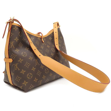 ルイヴィトン LOUIS VUITTON キャリーオール NM PM M46203 モノグラム モノグラムキャンバス ショルダーバッグ ゴールド金具 茶