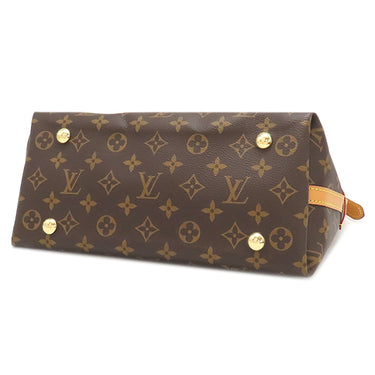 ルイヴィトン LOUIS VUITTON キャリーオール NM PM M46203 モノグラム モノグラムキャンバス ショルダーバッグ ゴールド金具 茶