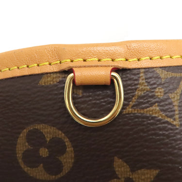 ルイヴィトン LOUIS VUITTON キャリーオール NM PM M46203 モノグラム モノグラムキャンバス ショルダーバッグ ゴールド金具 茶