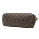 ルイヴィトン LOUIS VUITTON グレースフル PM M43700 モノグラム×ピヴォワンヌ モノグラムキャンバス ハンドバッグ ゴールド金具 ワンショルダー 茶 ピンク