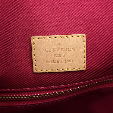 ルイヴィトン LOUIS VUITTON グレースフル PM M43700 モノグラム×ピヴォワンヌ モノグラムキャンバス ハンドバッグ ゴールド金具 ワンショルダー 茶 ピンク