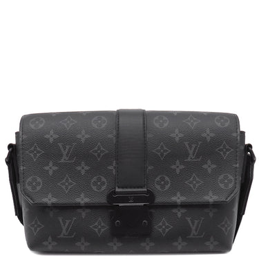 ルイヴィトン LOUIS VUITTON Sケープ メッセンジャー M46794 モノグラムエクリプス モノグラムエクリプスキャンバス ショルダーバッグ ブラック金具 黒 グレー 斜め掛け