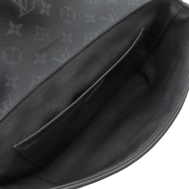 ルイヴィトン LOUIS VUITTON Sケープ メッセンジャー M46794 モノグラムエクリプス モノグラムエクリプスキャンバス ショルダーバッグ ブラック金具 黒 グレー 斜め掛け