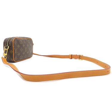 ルイヴィトン LOUIS VUITTON トロカデロ ウェアラブル ウォレット M59161 モノグラム モノグラムキャンバス ショルダーバッグ ゴールド金具 茶