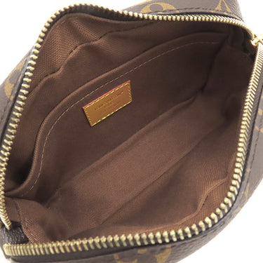 ルイヴィトン LOUIS VUITTON トロカデロ ウェアラブル ウォレット M59161 モノグラム モノグラムキャンバス ショルダーバッグ ゴールド金具 茶