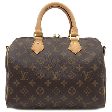ルイヴィトン LOUIS VUITTON スピーディ バンドリエール 25 M46977 モノグラム モノグラムキャンバス 2WAYバッグ ゴールド金具 茶 ハンドバッグ ショルダー ボストン