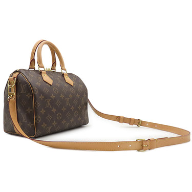 ルイヴィトン LOUIS VUITTON スピーディ バンドリエール 25 M46977 モノグラム モノグラムキャンバス 2WAYバッグ ゴールド金具 茶 ハンドバッグ ショルダー ボストン