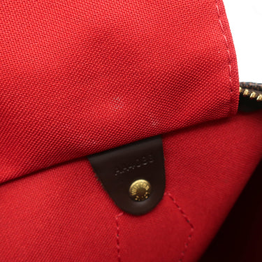 ルイヴィトン LOUIS VUITTON スピーディ 25 N41532 ダミエエベヌ ダミエキャンバス ハンドバッグ ゴールド金具 茶 ボストン 鍵・パドロック欠品