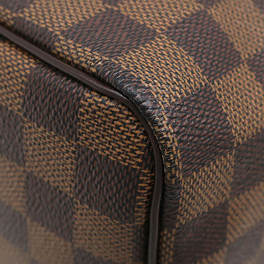 ルイヴィトン LOUIS VUITTON スピーディ 25 N41532 ダミエエベヌ ダミエキャンバス ハンドバッグ ゴールド金具 茶 ボストン 鍵・パドロック欠品