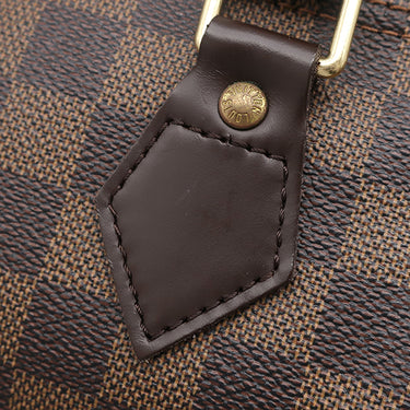ルイヴィトン LOUIS VUITTON スピーディ 25 N41532 ダミエエベヌ ダミエキャンバス ハンドバッグ ゴールド金具 茶 ボストン 鍵・パドロック欠品