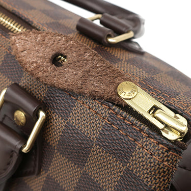 ルイヴィトン LOUIS VUITTON スピーディ 25 N41532 ダミエエベヌ ダミエキャンバス ハンドバッグ ゴールド金具 茶 ボストン 鍵・パドロック欠品