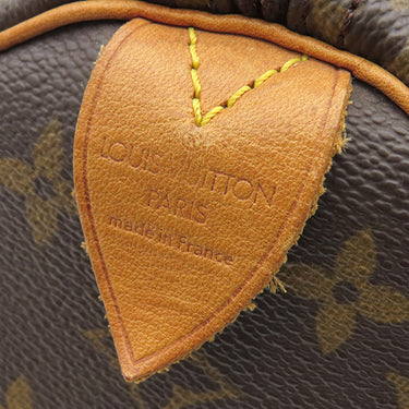 ルイヴィトン LOUIS VUITTON スピーディ 25 M41528 モノグラム モノグラムキャンバス ハンドバッグ ゴールド金具 茶 ボストン