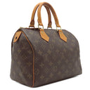 ルイヴィトン LOUIS VUITTON スピーディ 25 M41528 モノグラム モノグラムキャンバス ハンドバッグ ゴールド金具 茶 ボストン