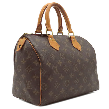 ルイヴィトン LOUIS VUITTON スピーディ 25 M41528 モノグラム モノグラムキャンバス ハンドバッグ ゴールド金具 茶 ボストン