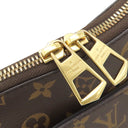 ルイヴィトン LOUIS VUITTON オデオン NM MM M45352 モノグラム×ノワール モノグラムキャンバス レザー ショルダーバッグ ゴールド金具 茶 黒