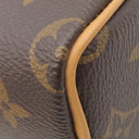 ルイヴィトン LOUIS VUITTON ナノ スピーディ M81085 モノグラム モノグラムキャンバス 2WAYバッグ ゴールド金具 ミニスピーディ ショルダーバッグ ハンドバッグ 茶