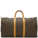 ルイヴィトン LOUIS VUITTON キーポル 55 M41424 モノグラム モノグラムキャンバス ボストンバッグ ゴールド金具 茶 ネームタグ・ポワニエ欠品
