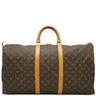 ルイヴィトン LOUIS VUITTON キーポル 55 M41424 モノグラム モノグラムキャンバス ボストンバッグ ゴールド金具 茶 ネームタグ・ポワニエ欠品