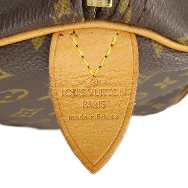 ルイヴィトン LOUIS VUITTON キーポル 55 M41424 モノグラム モノグラムキャンバス ボストンバッグ ゴールド金具 茶 ネームタグ・ポワニエ欠品